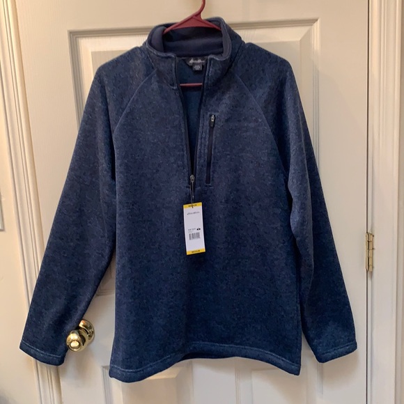 Eddie Bauer Sweater NWT. Half Zip